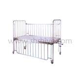 不銹鋼雙搖兒童床