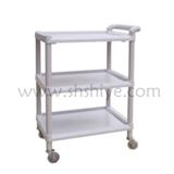 豪華全塑醫(yī)用多功能推車 