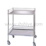 不銹鋼凹面治療車