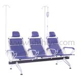 不銹鋼3人輸液椅
