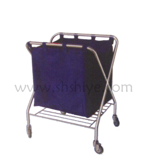 不銹鋼污衣袋車