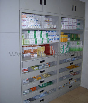 抽拉式組合藥柜