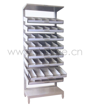 單面可調(diào)式藥盤架