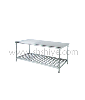 不銹鋼雙面工作臺(tái)  